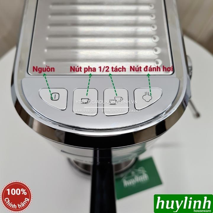 Máy pha cà phê Espresso Tiross TS6212 - 15 bar [Model mới 2022] - Hàng chính hãng