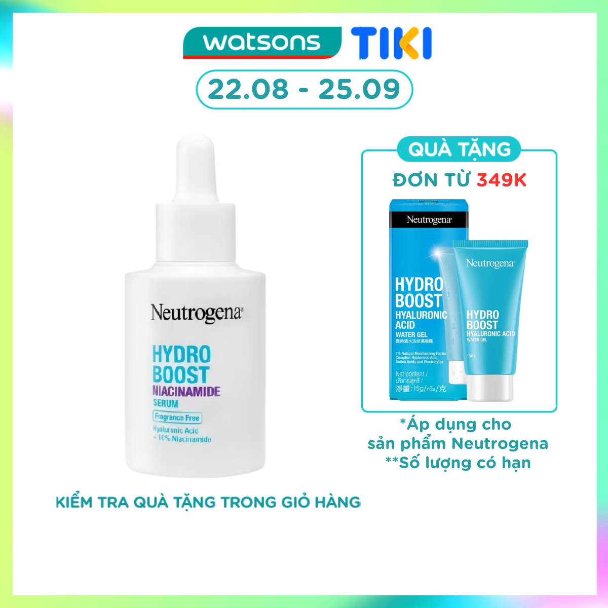 Dưỡng Chất Neutrogena Hydroboost Niacinamide Serum 30ml