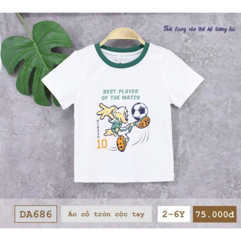 Áo cộc tay cổ tròn DA676
