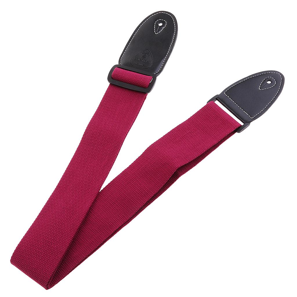 Portable Adjustable Guitar Strap with PU Leather Ends for Folk/Classical/Electric Guitar Bass Accessory Parts