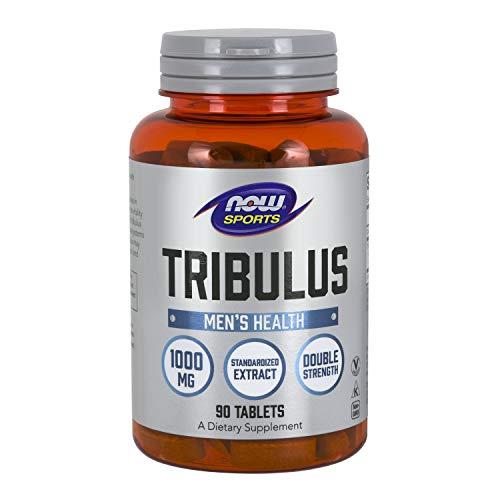NOW Sports Nutrition, Tribulus 1,000 mg, Double Strength, Men's Health, 90 Tablets