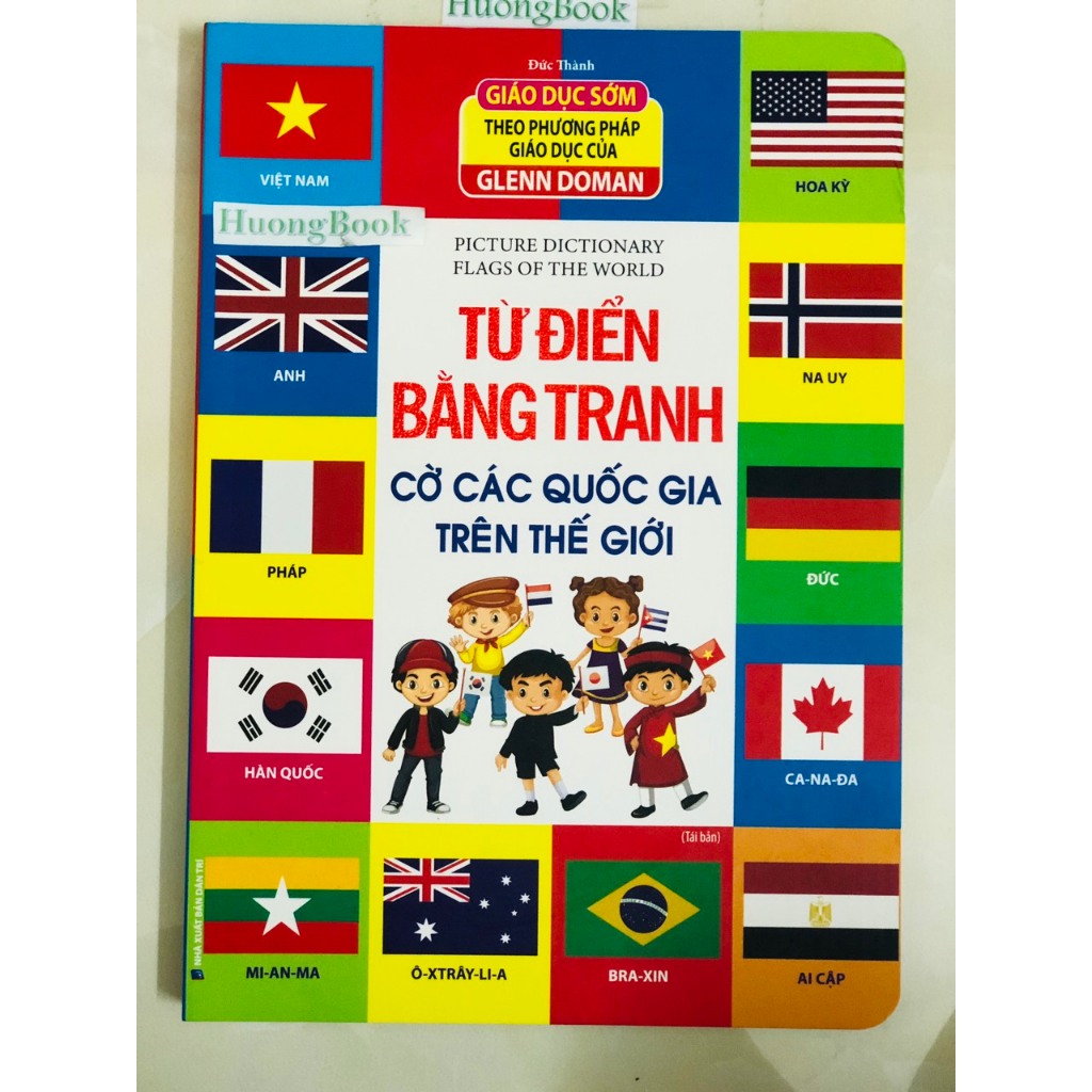 Sách - Từ điển bằng tranh - Cờ các quốc gia trên thế giới - MT