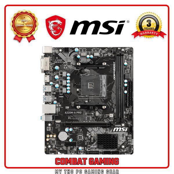 Bo Mạch Chủ MSI A320M-A PRO - Hàng Chính Hãng