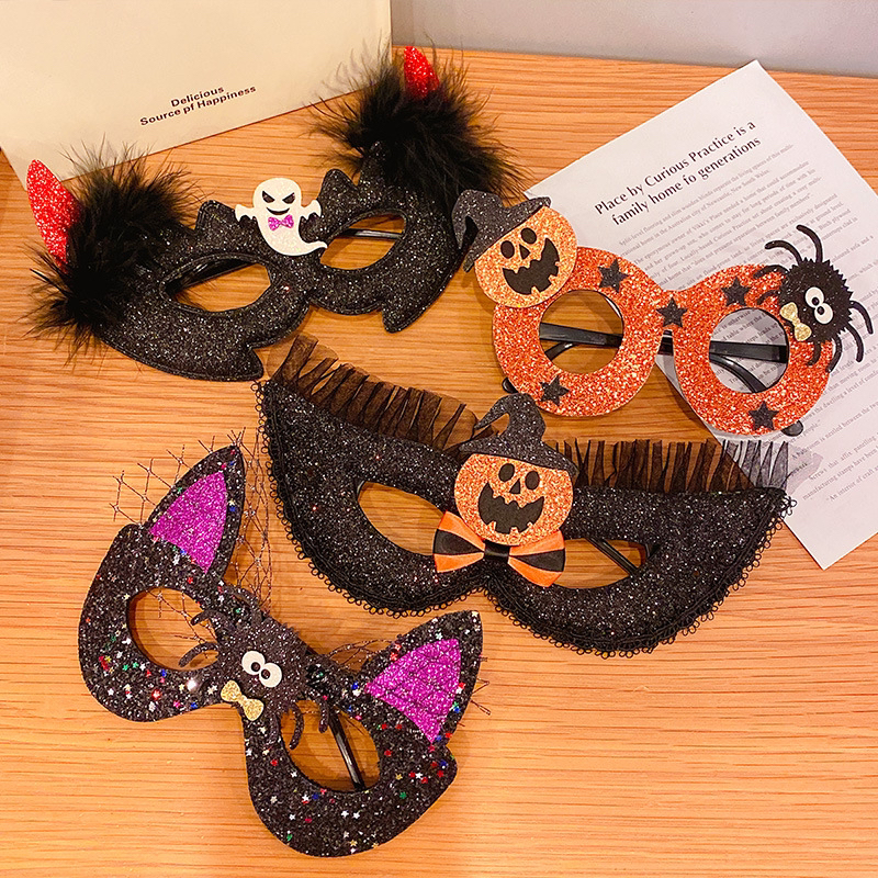 Mặt nạ mắt kính siêu Cute hóa trang lễ Halloween