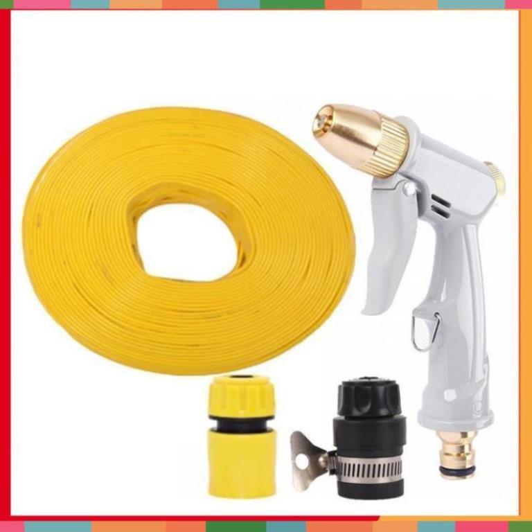 Bộ dây và vòi xịt rửa xe tưới cây tăng áp 7-10M 206846