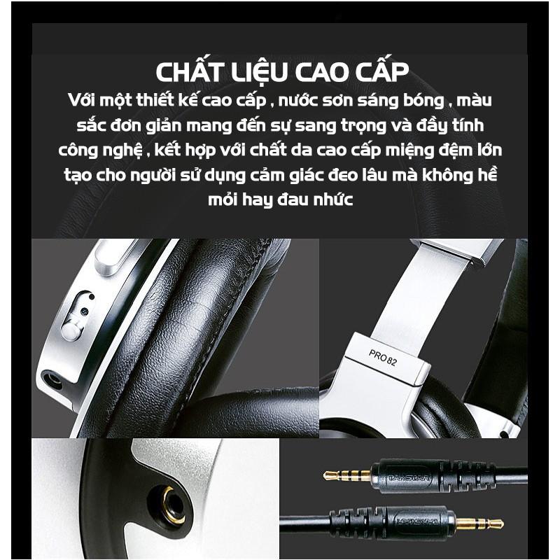 TAKSTAR PRO 82 - Tai nghe kiểm âm cao cấp, tai nghe gaming, tai nghe cho phòng thu, hàng chính hãng