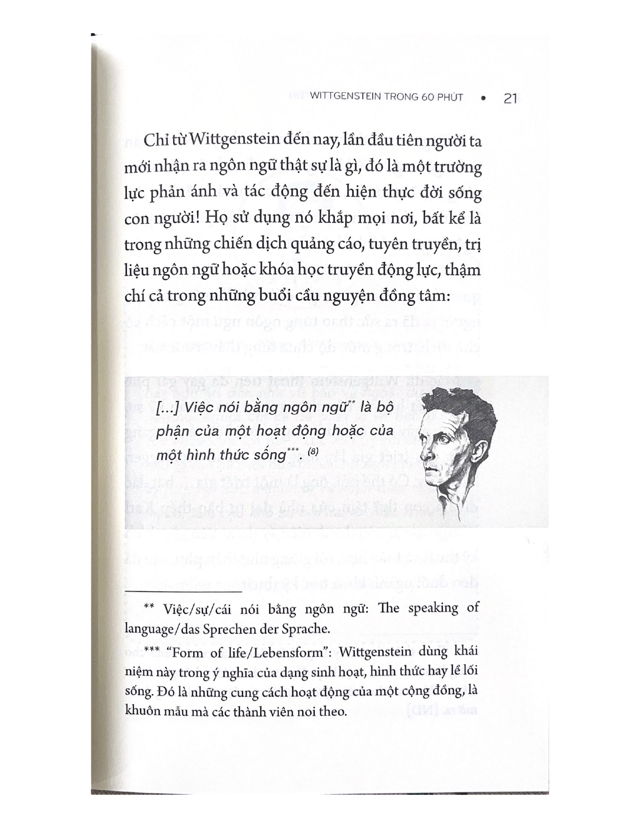 Những Nhà Tư Tưởng Lớn - Wittgenstein In 60 Minuten - Wittgenstein Trong 60 Phút – Vanlangbooks