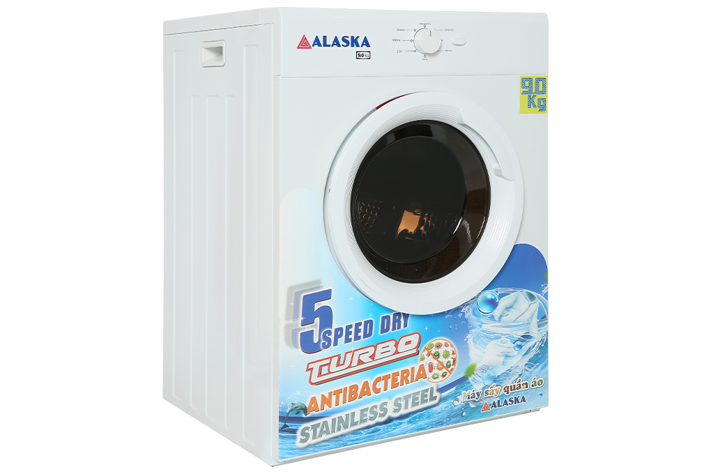 Máy sấy thông hơi Alaska 9 kg S90 -Hàng chính hãng- Giao tại Hà Nội