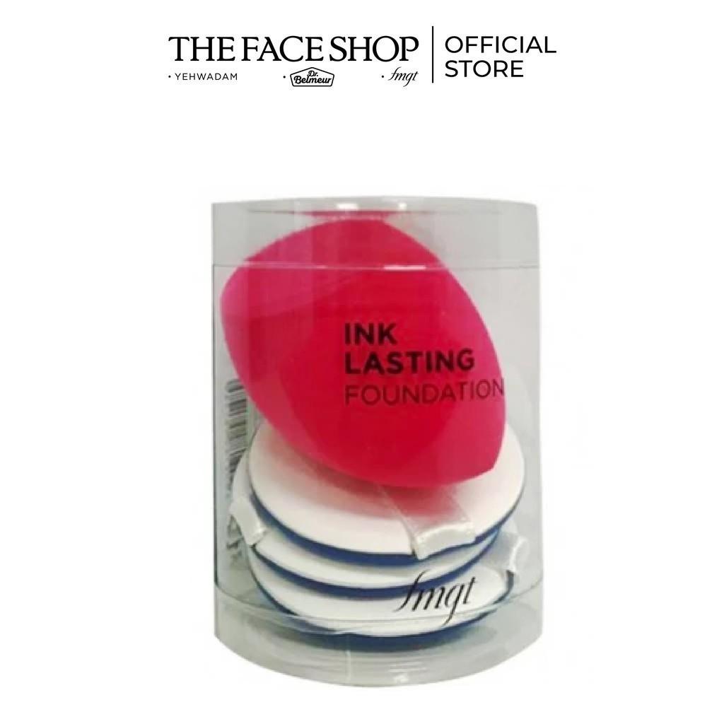 Bông Trang Điểm TheFaceShop Ink Lasting Tools Puff (4 Pcs)