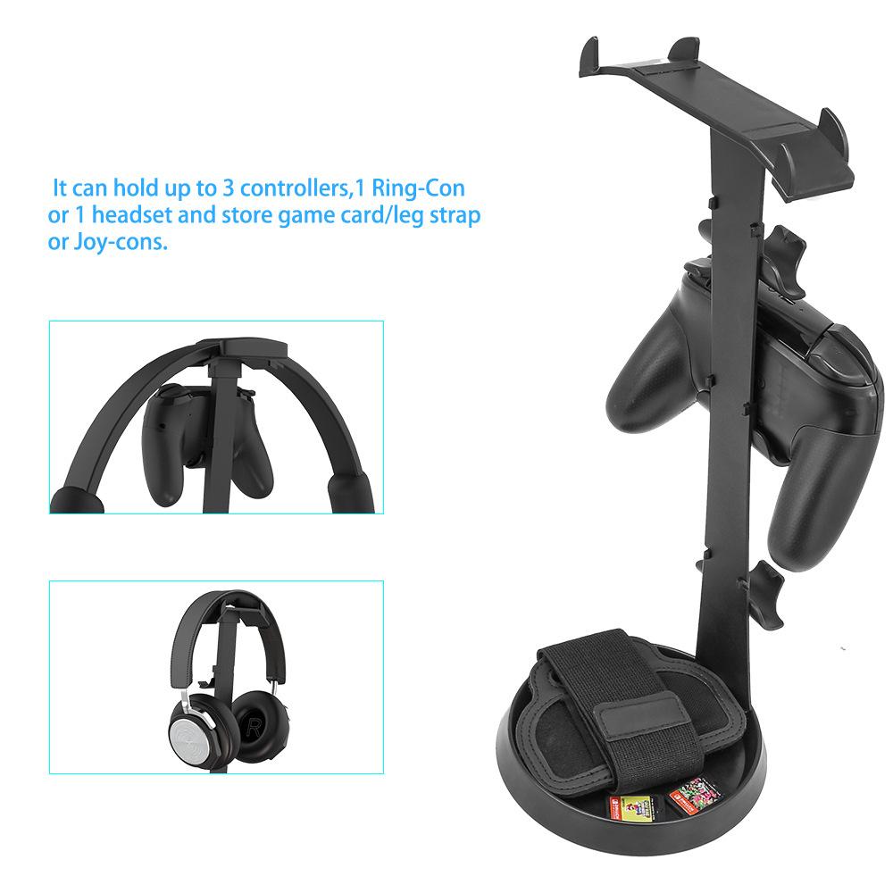 Chân đế lưu trữ một cửa cho Nintendo Switch Ring Fit / gamepad cần điều khiển / tai nghe