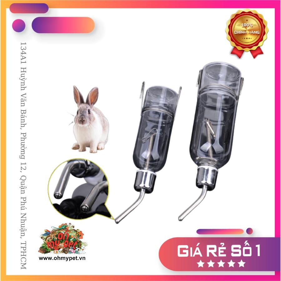 Bình nước Hamster inox trong suốt ngăn chặn rò rỉ tốt nhất