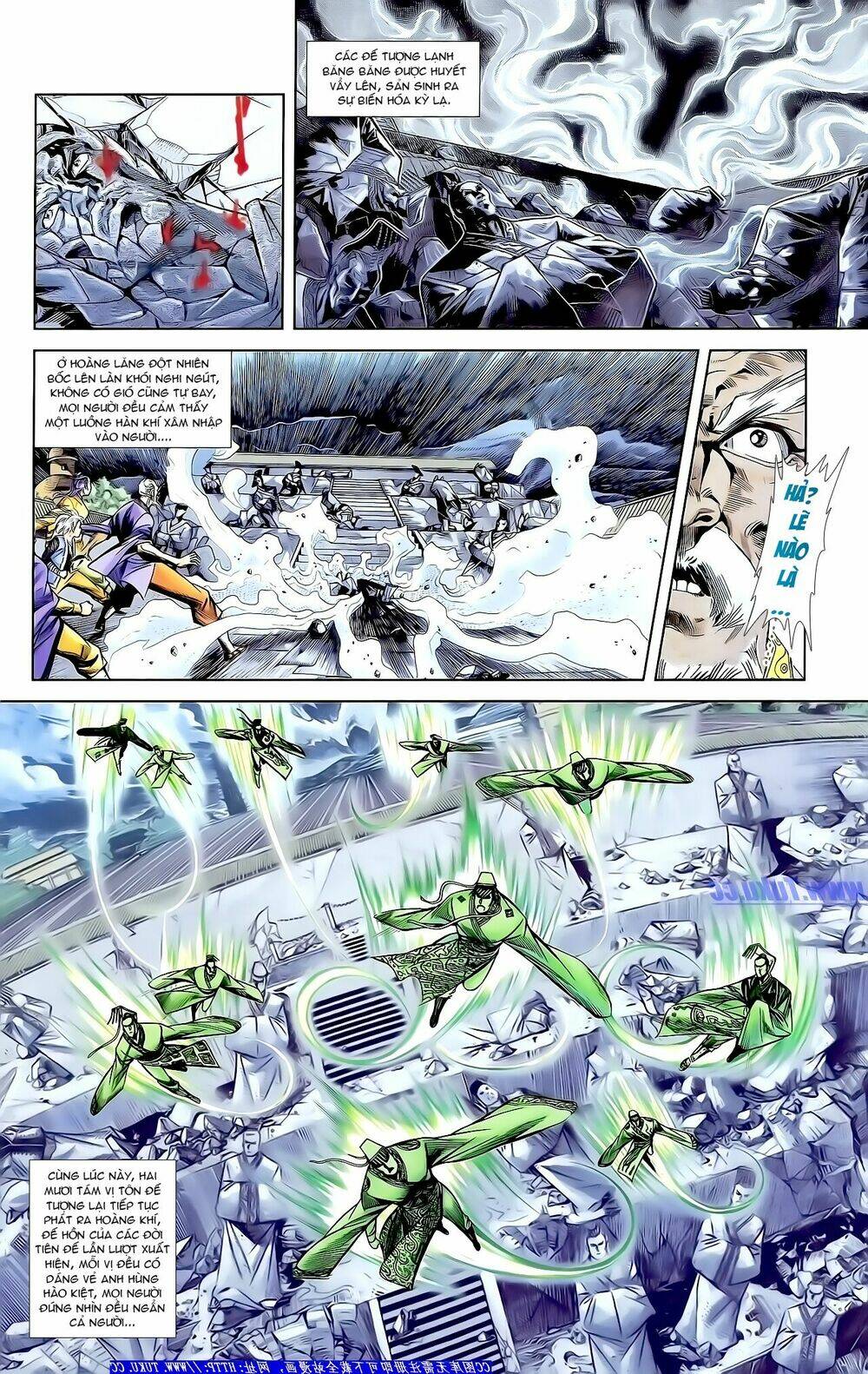 thiên tử truyền kỳ 1 - cơ phát khai chu bản chapter 163.1 13