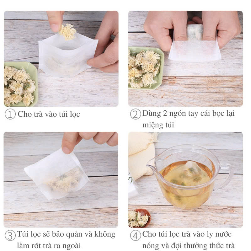 Set 85 túi lọc trà/ cà phê Komoda - Hàng Nội Địa Nhật Bản