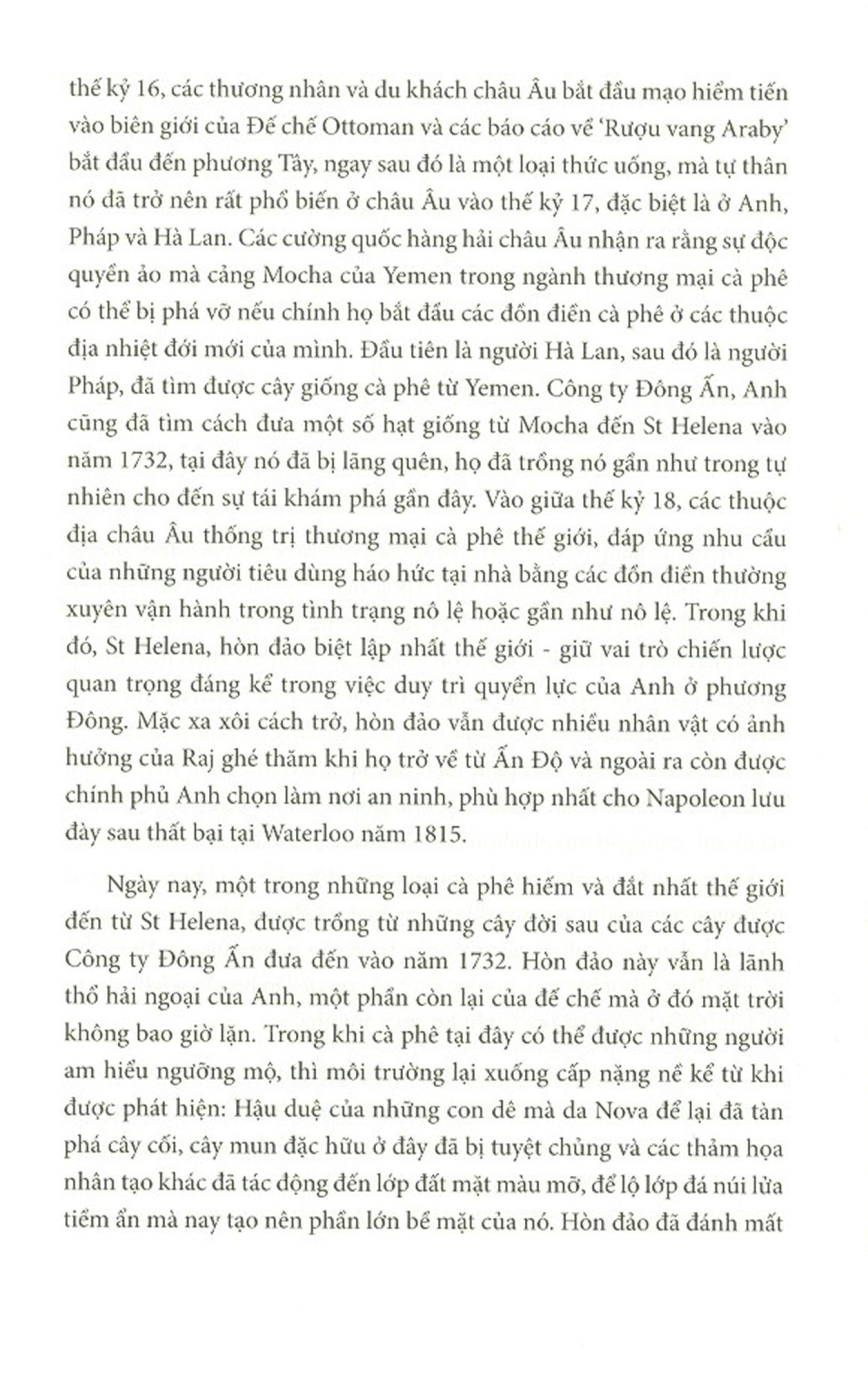 Lịch Sử Cà Phê - Vàng Đen Hay Những Cuộc Du Hành Tăm Tối