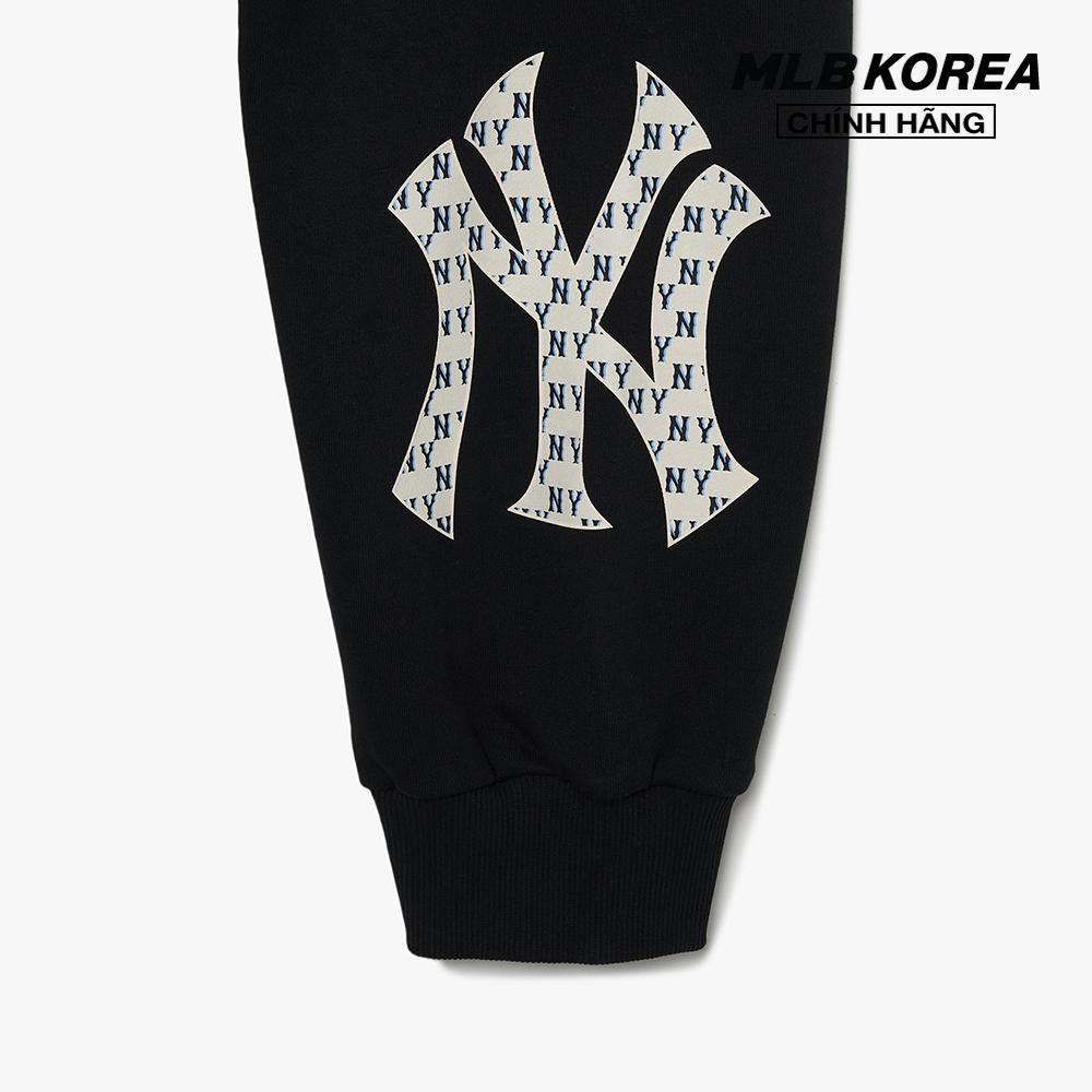 MLB - Quần jogger unisex lưng thun Classic Monogram Clipping Big Logo 3APTM0831