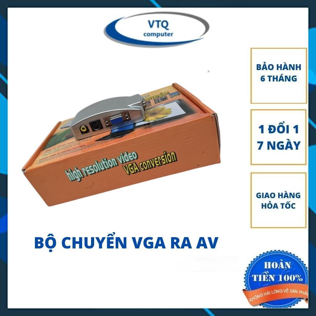 Bộ chuyển Vga ra Av + Svideo bảo hành 6 tháng.vtq.computer