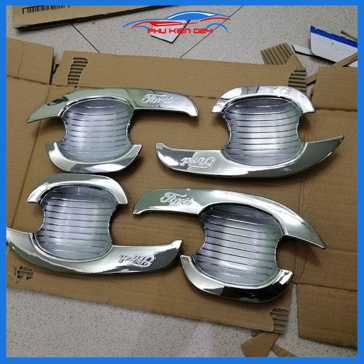 Ốp hõm mạ crom Everest 2008-2009-2010-2011-2012-2013-2014-2015 sáng bóng chống trầy bảo vệ cửa xe ô tô