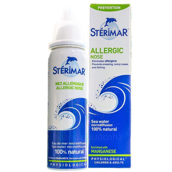 STERIMAR ALLERGIC-NƯỚC MUỐI SINH LÝ CHO MŨI DỊ ỨNG