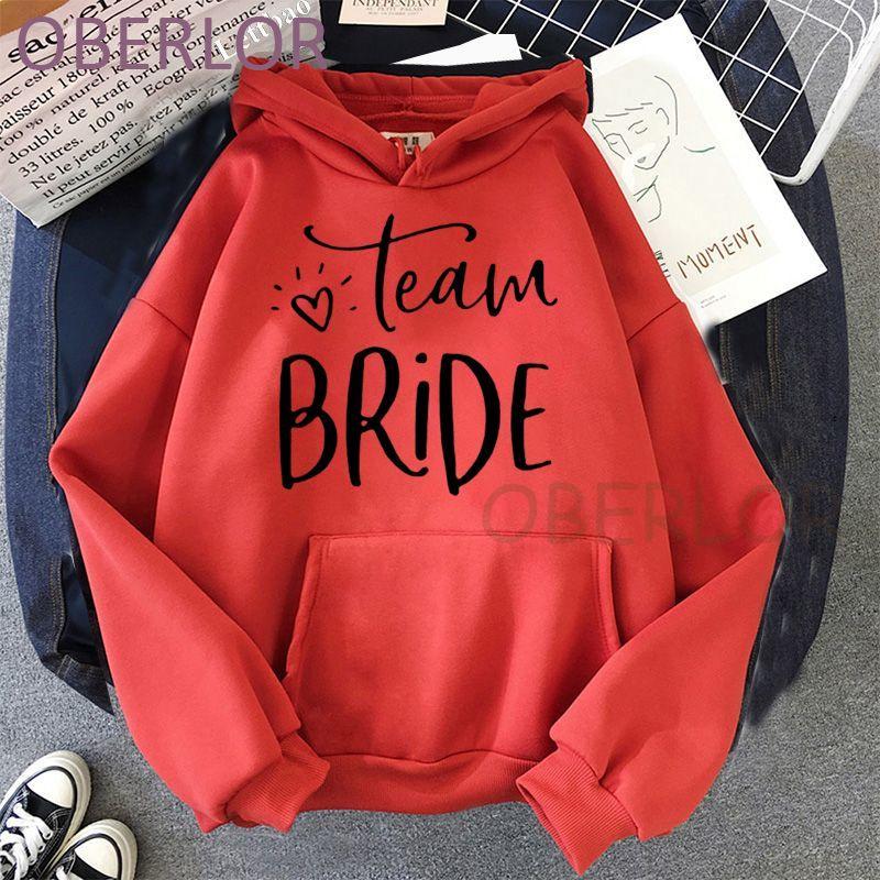 Áo hoodie Nam Nữ hoodie dài tay Team Bride thu đông