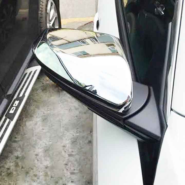 Ốp Trang Trí Gương Chiếu Hậu Mạ Crom Cho Xe Civic 2016-2020