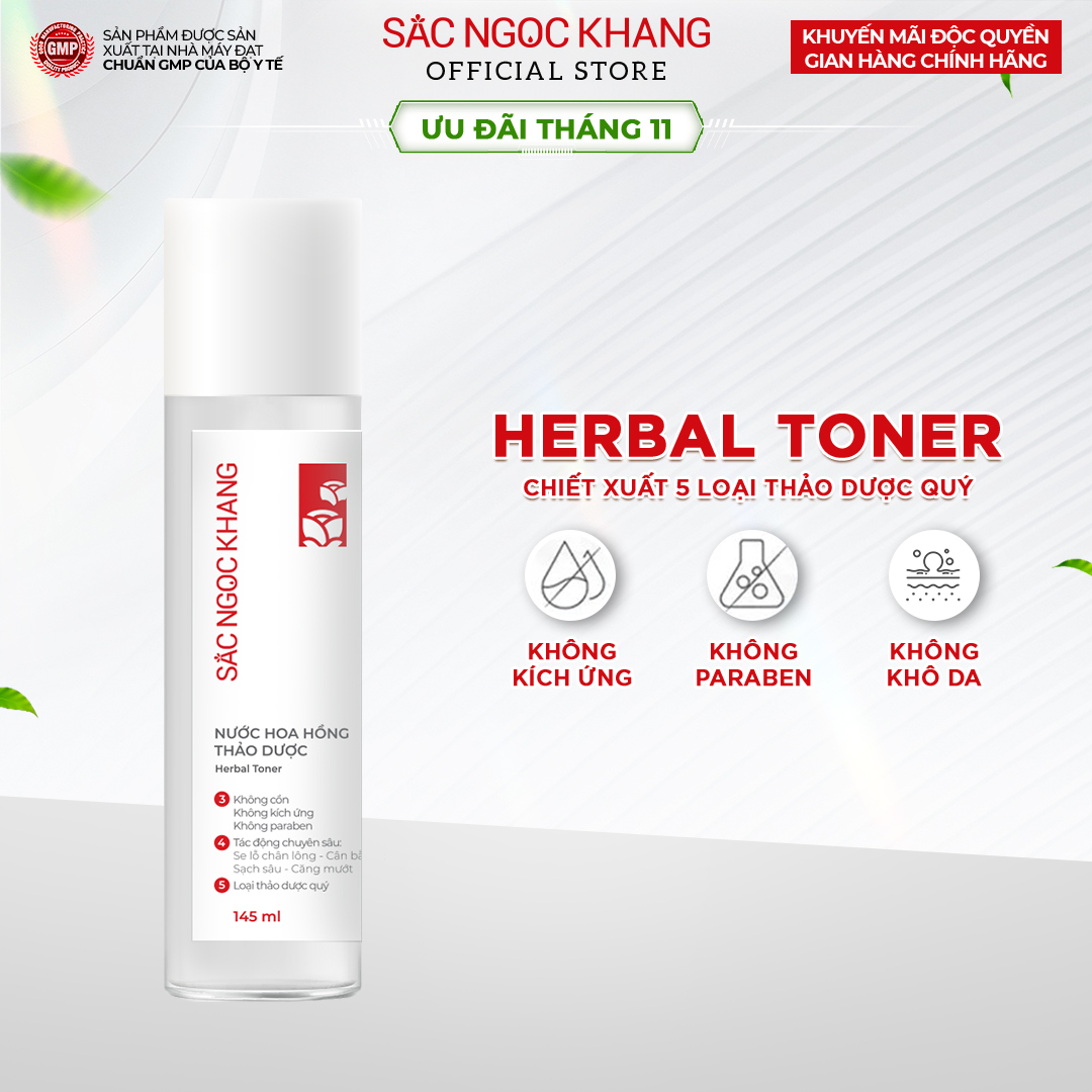 Nước Hoa Hồng Sắc Ngọc Khang MNH01 (145ml)