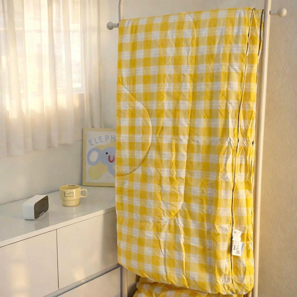 Chăn Mùa Hè Caro Gingham Hàn Quốc 200x230cm – Chăn Mỏng Mềm Mịn Thoáng Mát Decor Phòng Ngủ - HÀNG CHÍNH HÃNG MINIIN