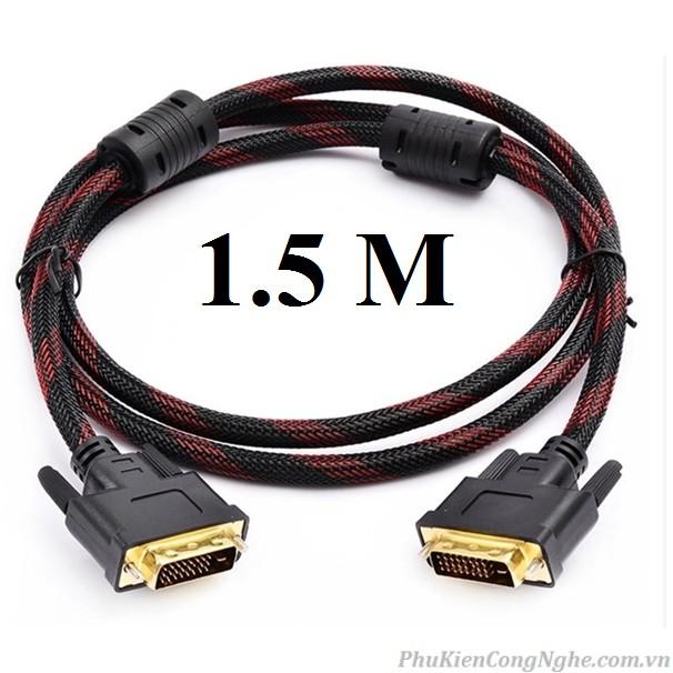 Cáp DVI to DVI 1.5M chuẩn 24+1