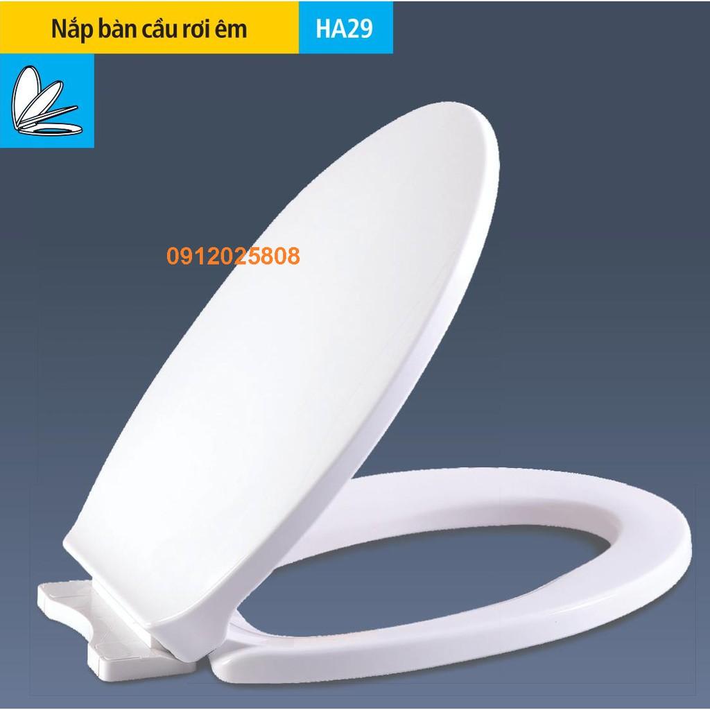 HA29 - Nắp bồn cầu cao cấp rơi êm, không tiếng động