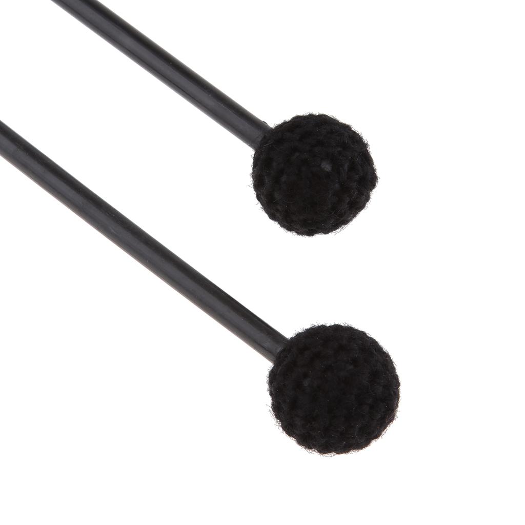 Wood Tongue Drum Sticks Lotus Drum Xylophone Mallets Rods Hammer,1 Pair