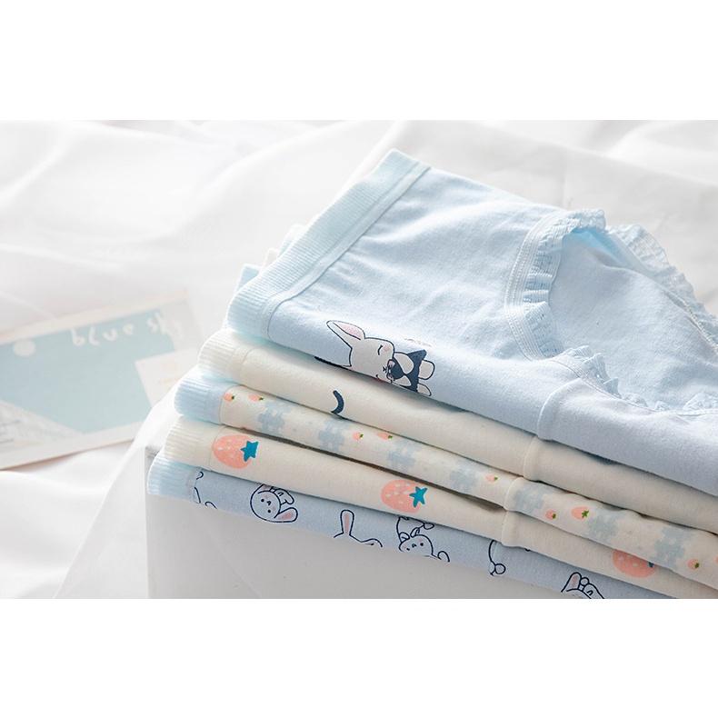 Quần Lót Nữ Cotton Thỏ-Dâu Tây Ngang Eo Thời Trang Hàng Loại Đẹp.