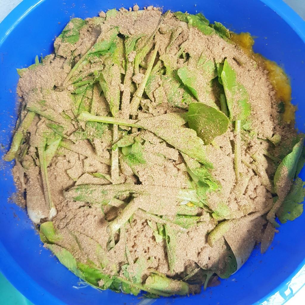 Thùng ủ rác hữu cơ thành phân hữu cơ EM Bokashi - Nhà Vừng (combo 2 thùng + 3 túi EM Bokashi)