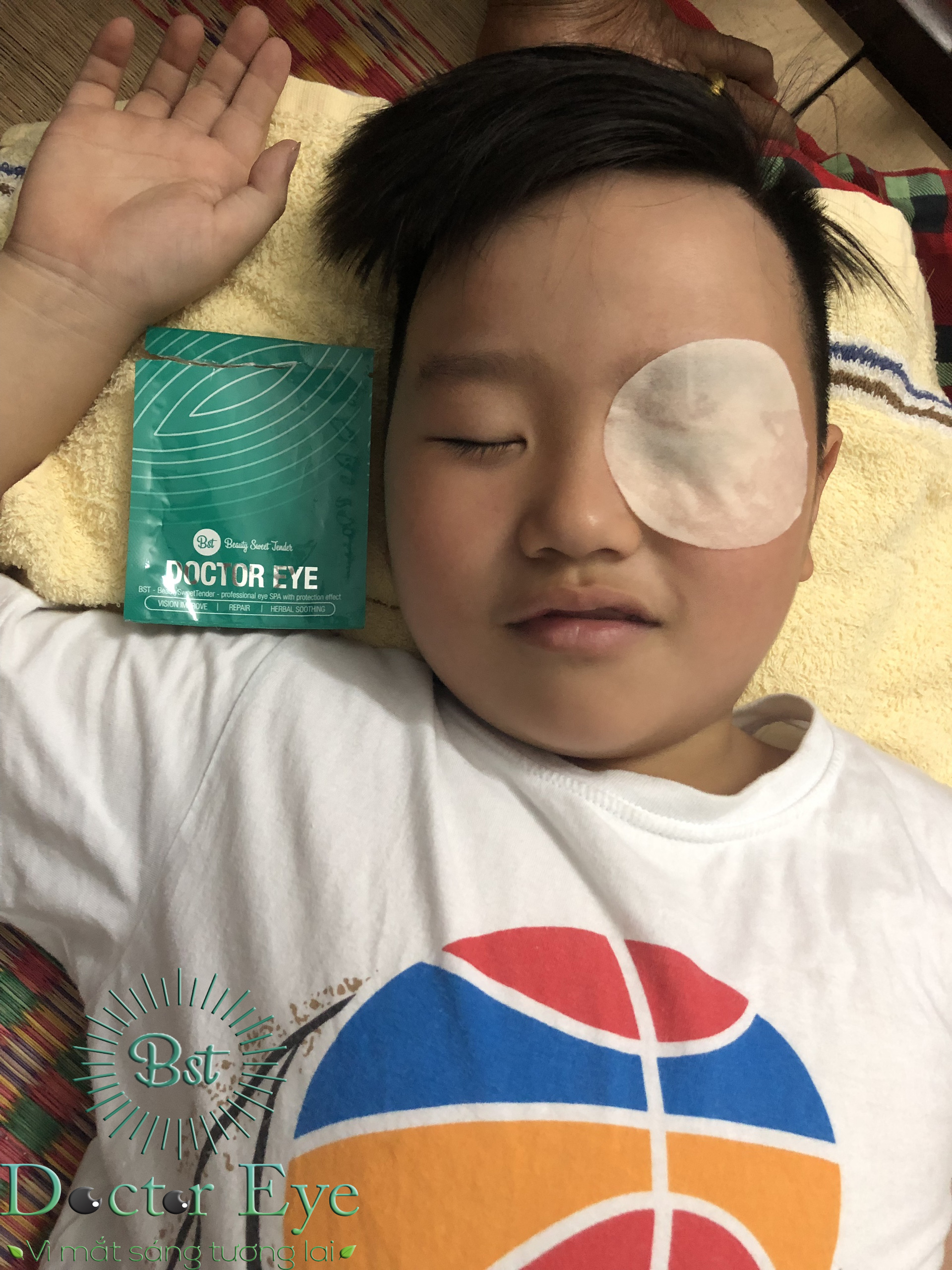 MẶT NẠ THẢO DƯỢC NGỪA THÂM, BỌNG MẮT BST DOCTOR EYE