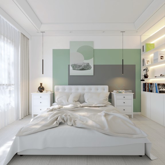 LUMET, Tủ đầu giường tân cổ điển 3 ngăn kéo DRA_245, 58x40x75cm