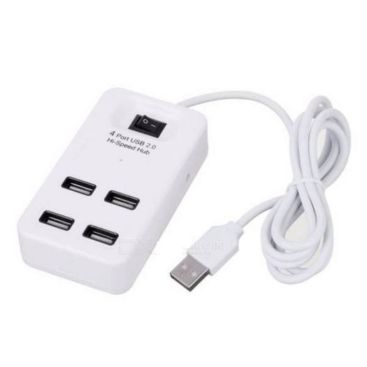 HUB Chia USB 4 Cổng P-1601 - Có Công Tắc - Màu Ngẫu Nhiên - HUB1601 - JL