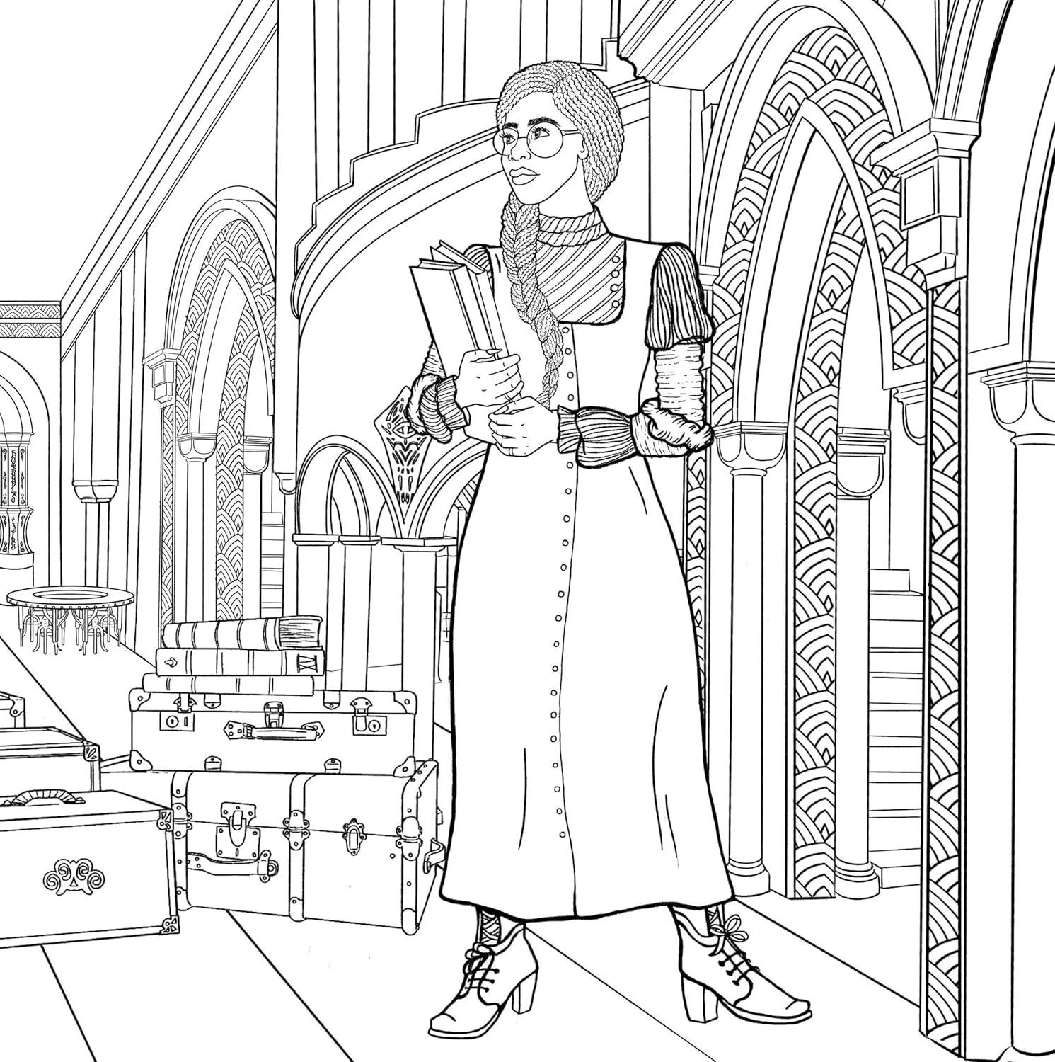 Sách ngoại văn: Wicked Film Official Coloring Book