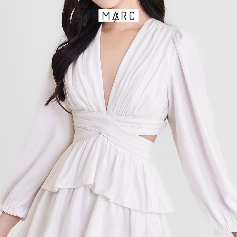 Đầm nữ MARC FASHION tay dài cutout tùng 3 tầng