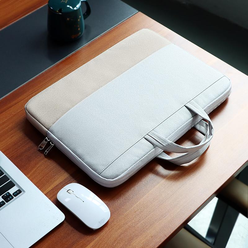 Di Động Chống Nước Laptop Xách Tay Nữ Tay 13.3 14 15 15.6 Inch Cho Máy Tính Macbook Pro PC Túi HP Acer Xiaomi ASUS Lenovo