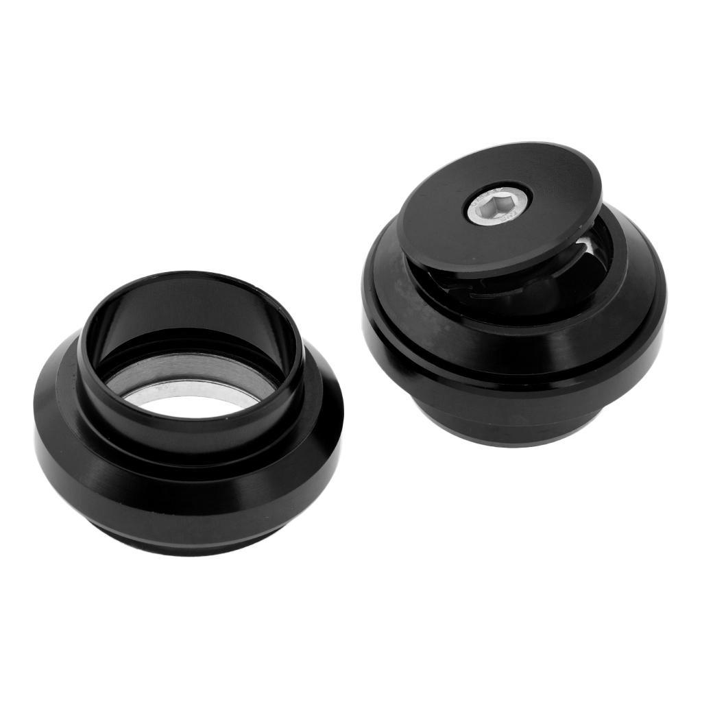 2x Mountain Bike Sealed Bearing Fixed Gear Headset With  34mm Black