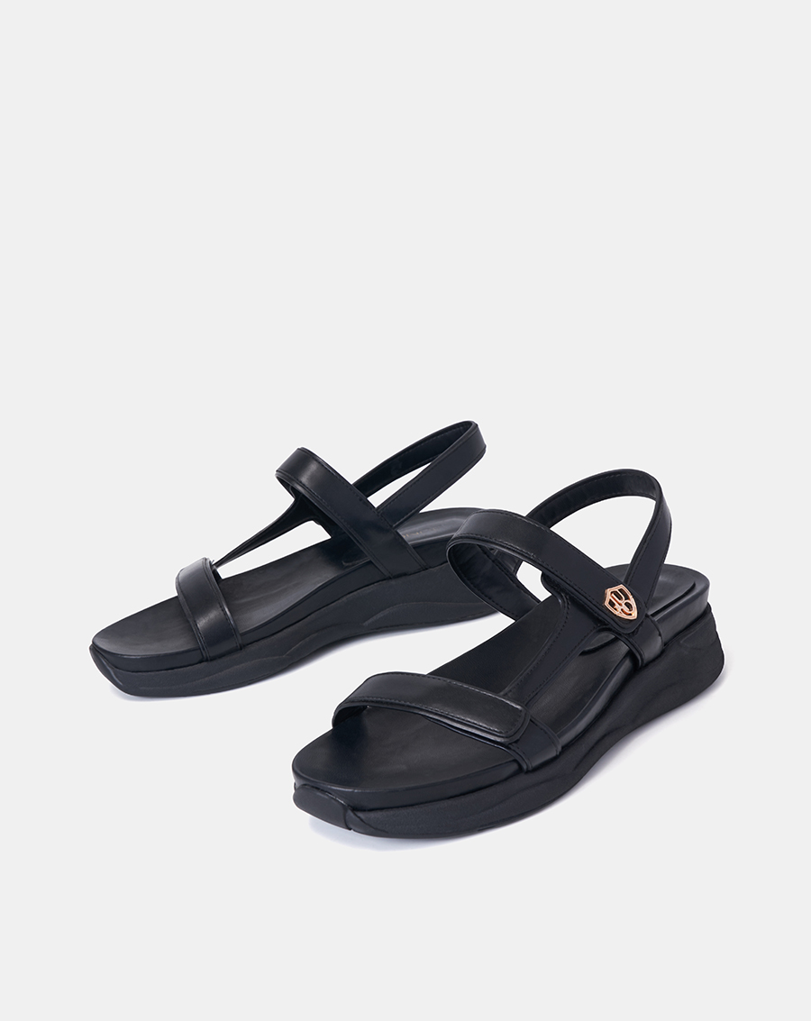 Giày Sandal 5cm Nữ JUNO Thể Thao Phối Khoá Trang Trí SD05091