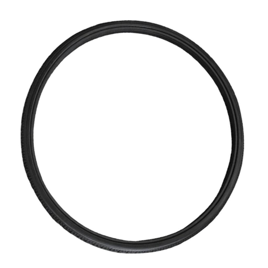 2Pcs Heavy Duty Polyurethane  Wheelchair Street Tire for 24x1 3/8 inch