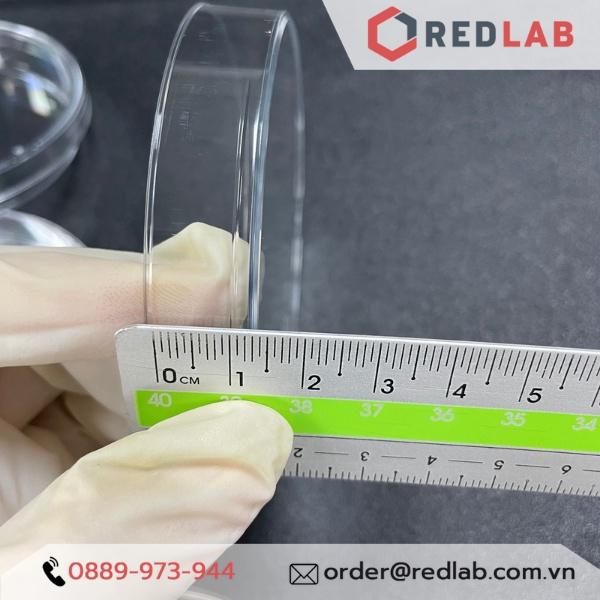 Đĩa petri nhựa 90 mm x 16,2 mm FLmedical - Ý, dùng cho phòng sạch ISO6, 1 CẶP