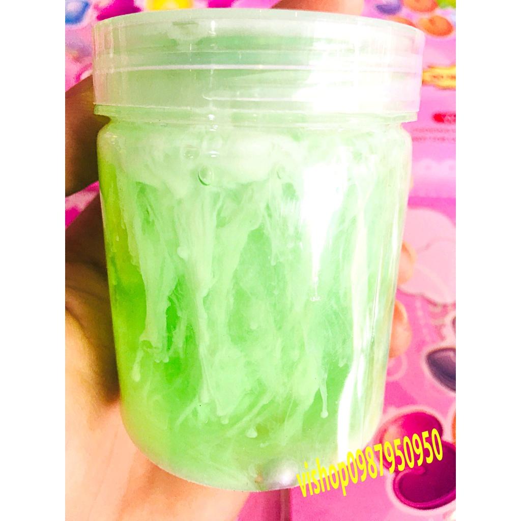 SLIME HÌNH TRỤ LỌ NHŨ THẠCH HANG ĐỘNG PHỐI MÀU Slam thiết kế độc đáo ấn tượng