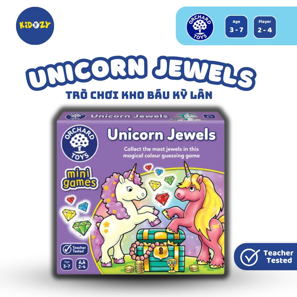 Trò chơi trí tuệ Unicorn Jewels Mini Game giúp trẻ phát triển kỹ năng nhận biết màu sắc
