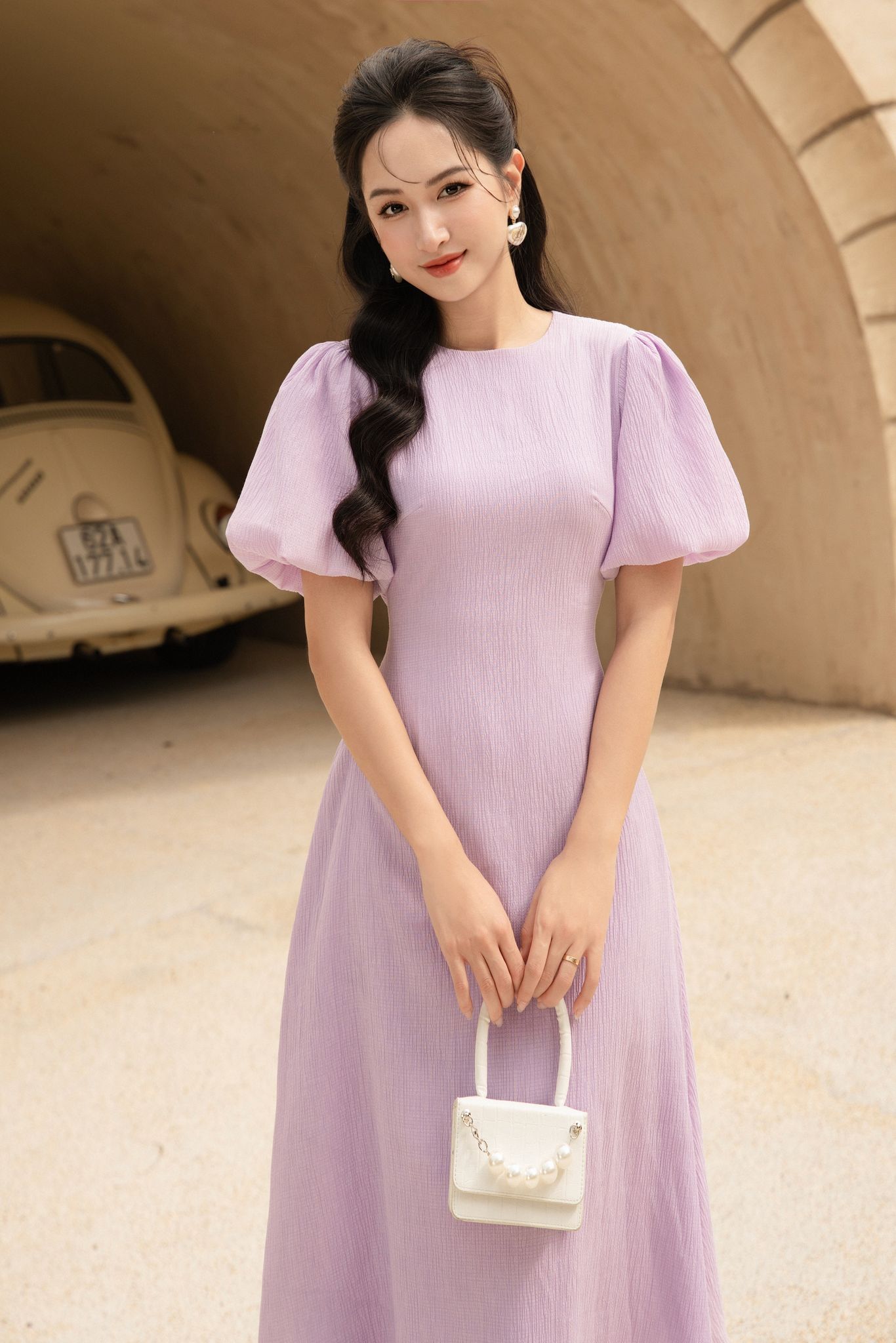 OLV - Đầm Amethyst Midi Dress