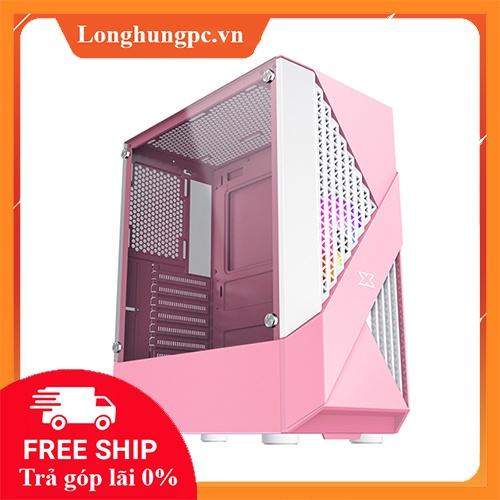 Vỏ Case XIGMATEK INFINITY QUEEN 1F  (MidTowerMàu Hồng)