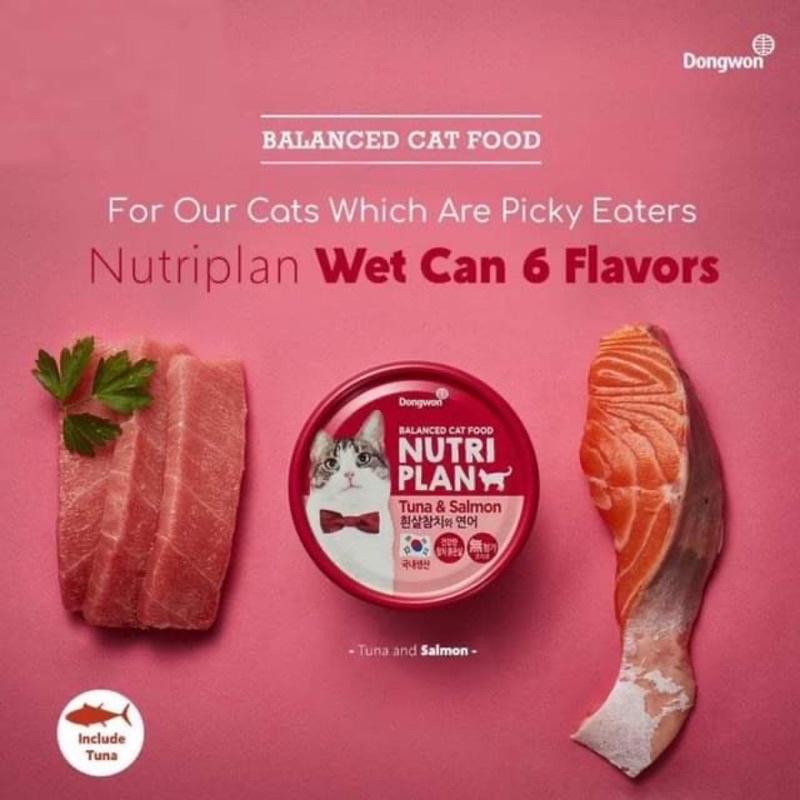 PATE CHO MÈO NUTRI PLAN HÀN QUỐC 160G