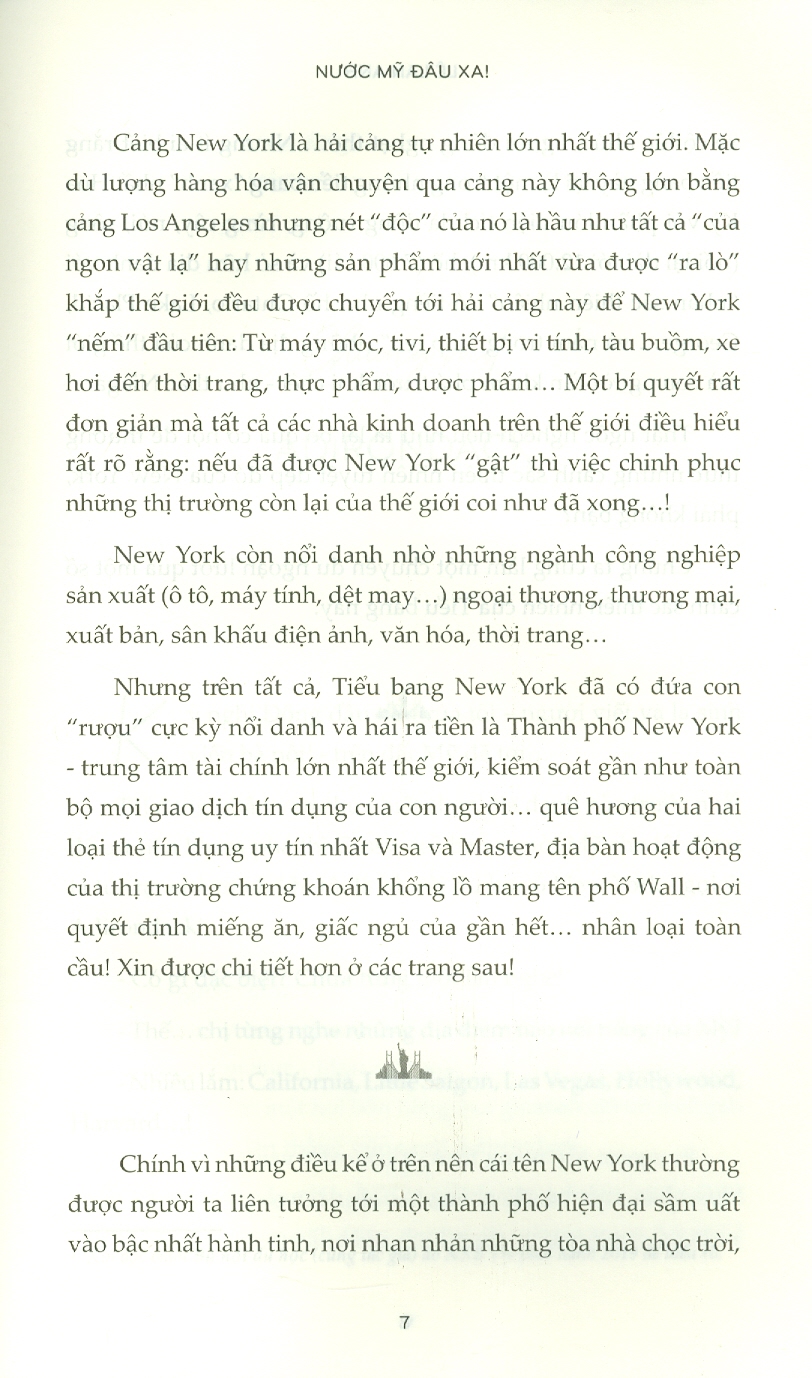 NƯỚC MỸ ĐÂU XA! - Quyển 1: Tiểu bang New York – Tiểu bang Hoàng Đế - Lê Lan Anh – LienViet – bìa mềm
