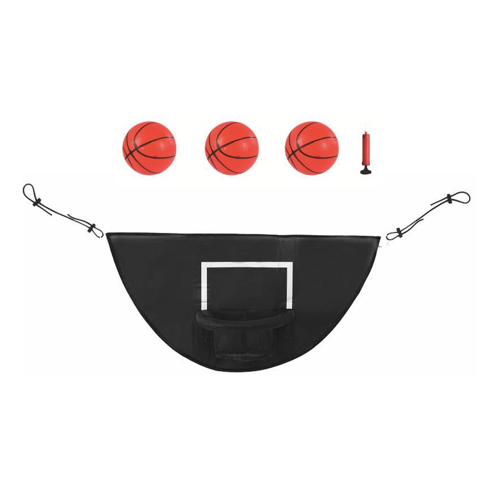 Trampoline Basketball Hoop Sports Toys Easy Install Outdoor Basketball Frame