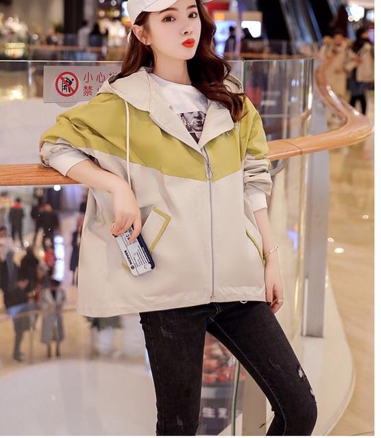 Áo khoác gió nữ form rộng
