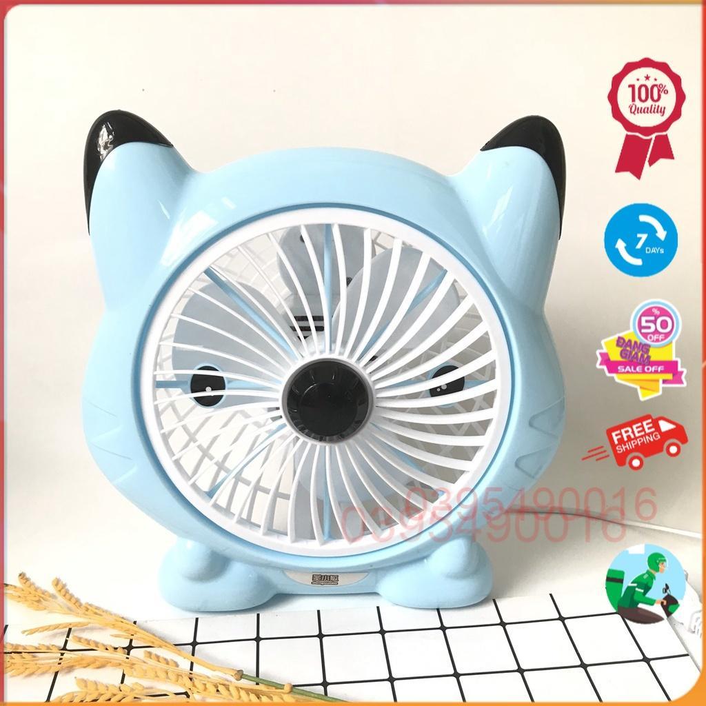 Quạt Để Bàn MiNi Hình Thú Ngộ Nghĩnh Đáng Yêu 220v Cao Cấp Cho Văn Phòng Dễ Dàng Di Chuyển